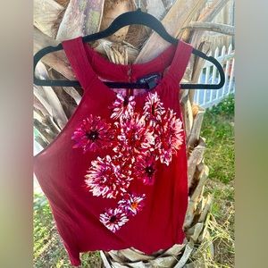 Beautiful wine 🍷 hued halter top